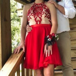 Red Cocktail Dress